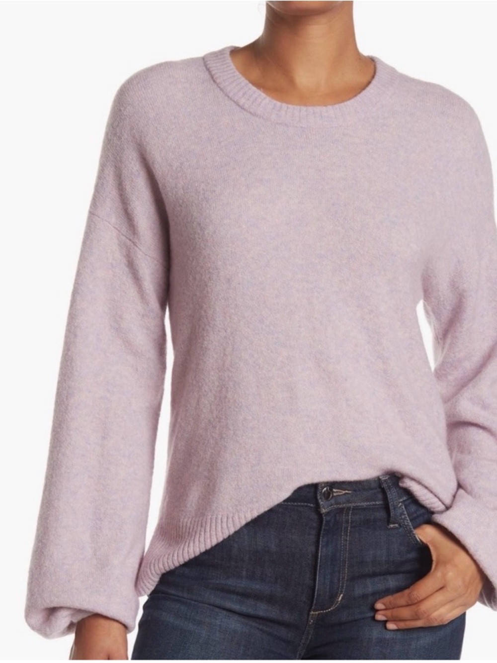madewell Lavender Sweater